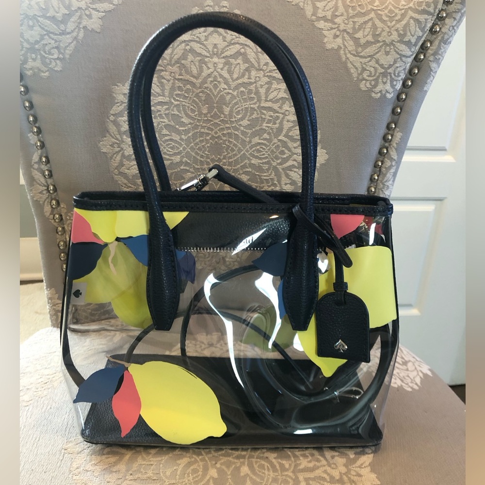 Kate Spade Clear Lemon Bag